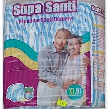 SUPA SANTI/SANTI ADULT DIAPER (XL)