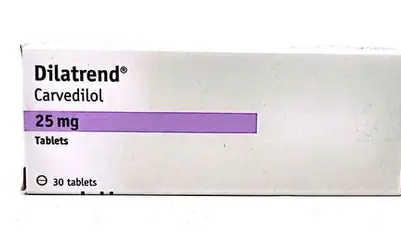 DILATREND 25MG TAB
