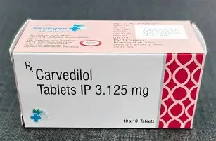 CARVEDILOL 3.125MG