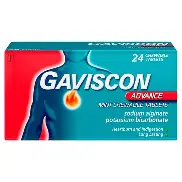 GAVISCON TAB 24S