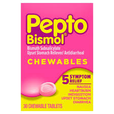 PEPTO-BISMOL CHEWABLE TAB