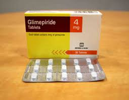 GLIMEPIRIDE 4MG TAB PK (UK)