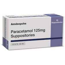 PARACETAMOL 125MG SUPP