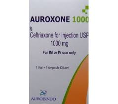 AUROXONE (CEFTRIAXONE 1G)