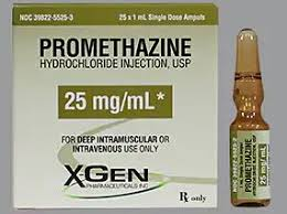 PROMETHAZINE INJ 25MG