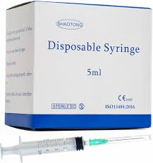 DISPOSABLE SYRINGE 5ml
