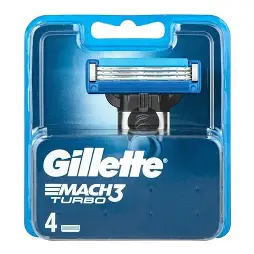 GILLETTE MACH 3TURBO 4