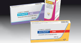 EXCINATE TAB 250MG