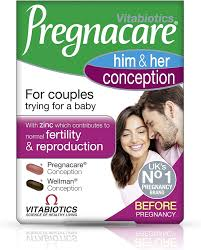 PREGNACARE HIM & HER CONCEPTION TAB