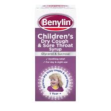 BENYLIN CHILDRENS DRY COUGH & SORE THROAT