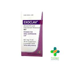 EXOCLAV 457MG SUSP