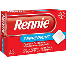 RENNIES TAB PEPERMINT 36