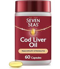 SEVENSEAS COD LIVER CAPS 60,S