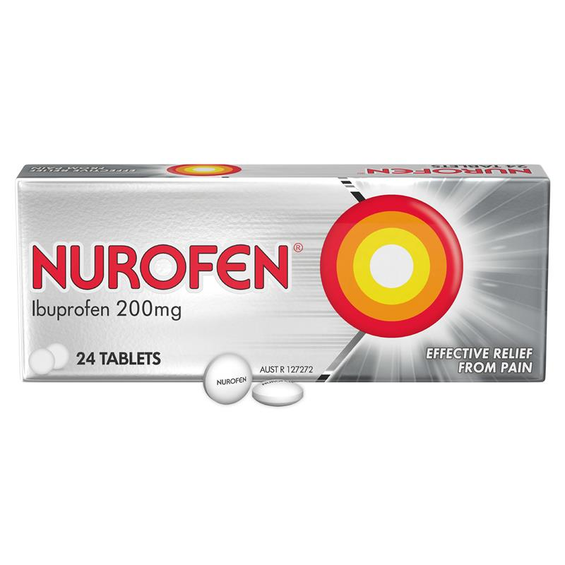 NUROFEN 200MG TABS 24S