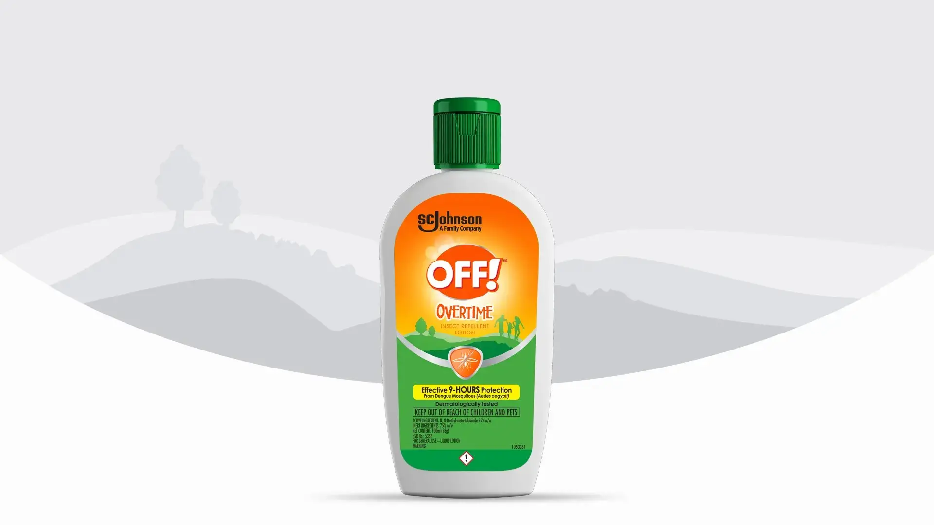 OFF INSECT REPELL. LOTION