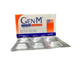 GEN-M TAB 80/480MG
