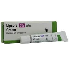 LIPSORE CREAM 5%