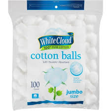 WHITE CLOUD COTTON BALL (JUMBO SIZE)