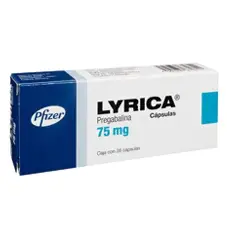 LYRICA 75MG CAPS