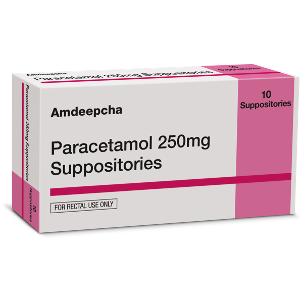 PARACETAMOL 250MG SUPP