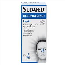 SUDAFED DECONGESTANT /BLOCKED NOSE SYR