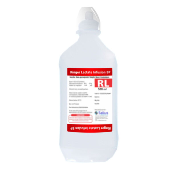 RINGERS LACTATE INFUSION 500ML