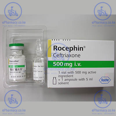 ROCEPHIN INJ 500MG IV