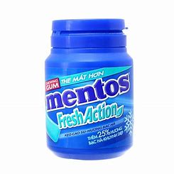 MENTOS FRESH ACTION GUM