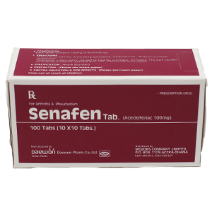 SENAFEN TAB (ACECLOFENAC 100MG)
