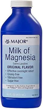 MILK OF MAGNESIA (MAJOR)