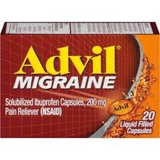ADVIL MIGRAINE TAB 20S
