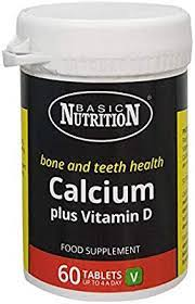 BASIC NUTRITION CALCIUM + VIT D 60S