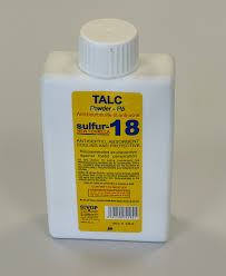 TALC SULFUR 18 POWDER 120G