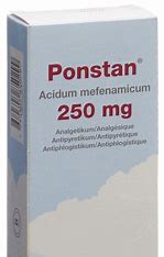 PONSTAN CAPS 250MG