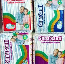 SUPA SANTI ADULT DIAPER (L)