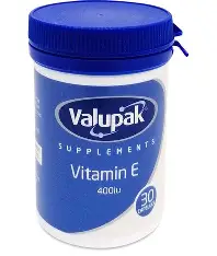 VALUPAK VIT-E 400IU TAB