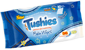 TUSHIES BABY WIPES