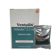 VENTOLIN NEBULES 2.5MG