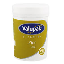 VALUPAK ZINC 10MG TABS