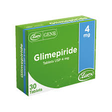 GLIMEPIRIDE 4MG TABS (LUEX)